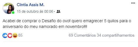 desafio do ovo--depoimentos