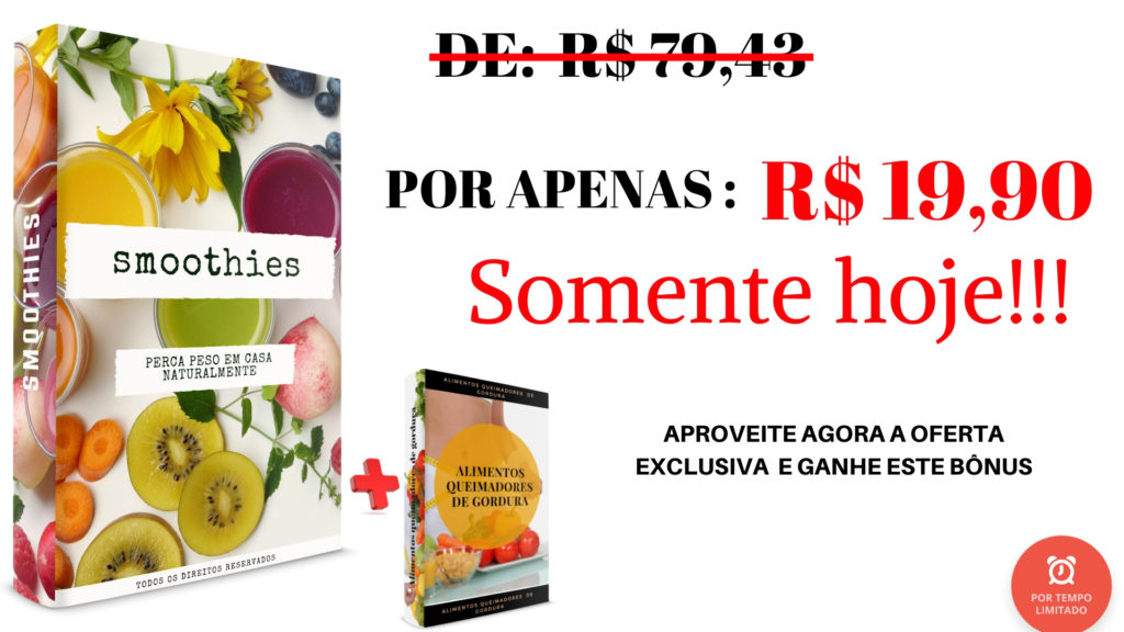 Receita de Smoothies onde comprar