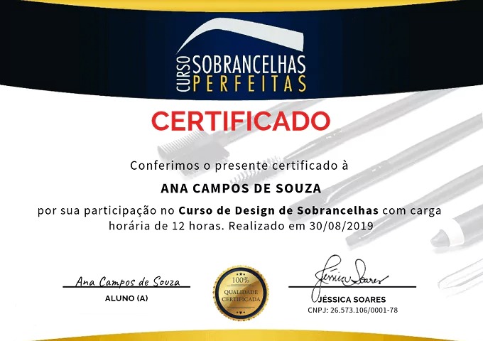 Curso Oficial de Sobrancelhas Perfeitas onde não devo comprar?